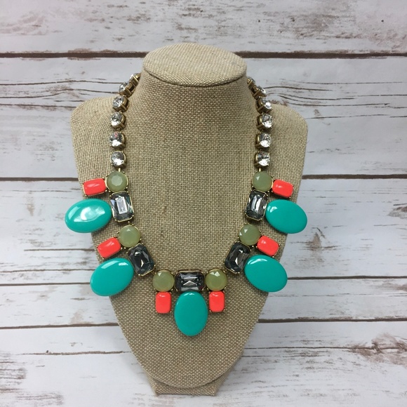Rare HTF Vintage J Crew Statement Necklace - Picture 1 of 8